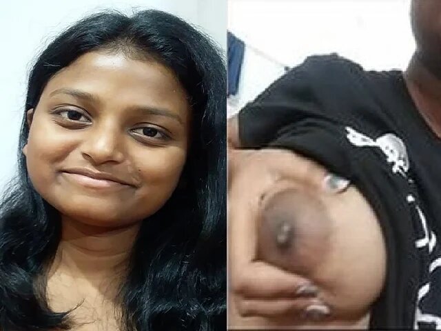 Tamil girl teasing plump boobs exposed