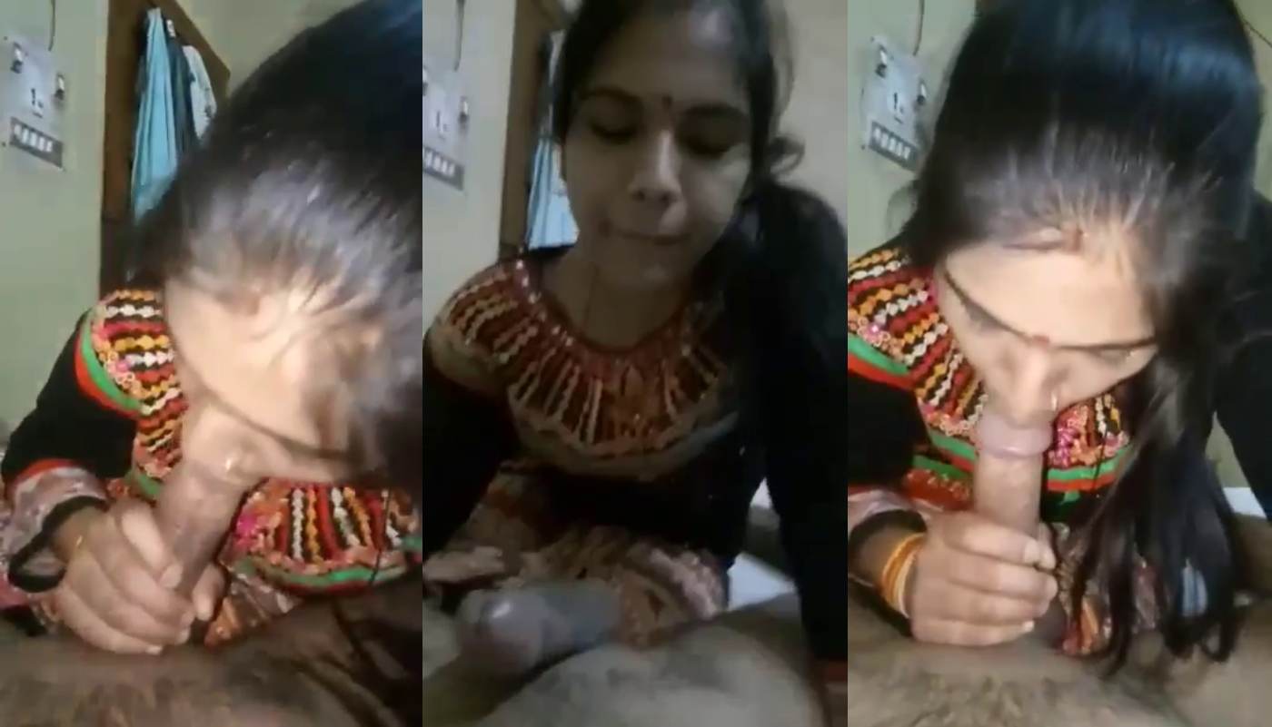 Homely Wife Giving Blowjob