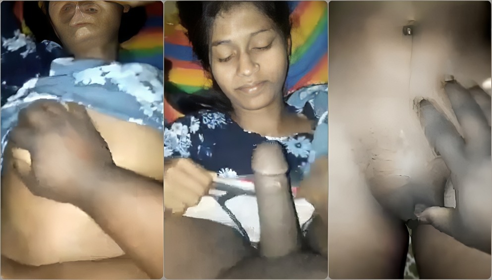 Camera Shy Girl First Time Giving Blowjob To Boyfriend