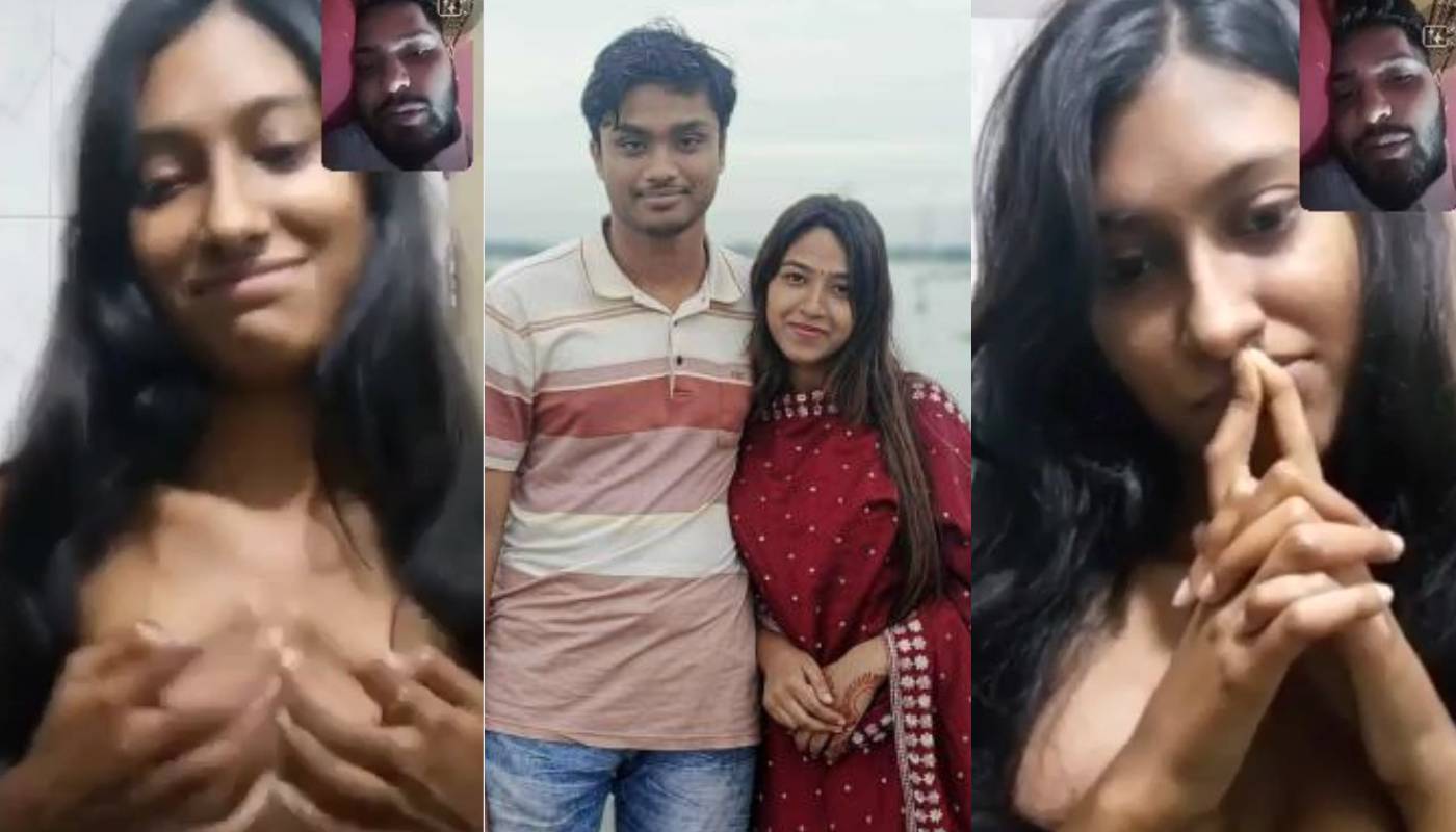 Desi Cute GF Showing Pressing Boobs