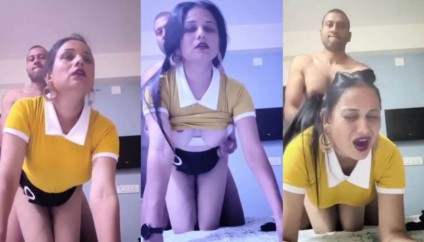 Beautiful Sexy Horny indian Milf Hard Doggy Fuck Moaning