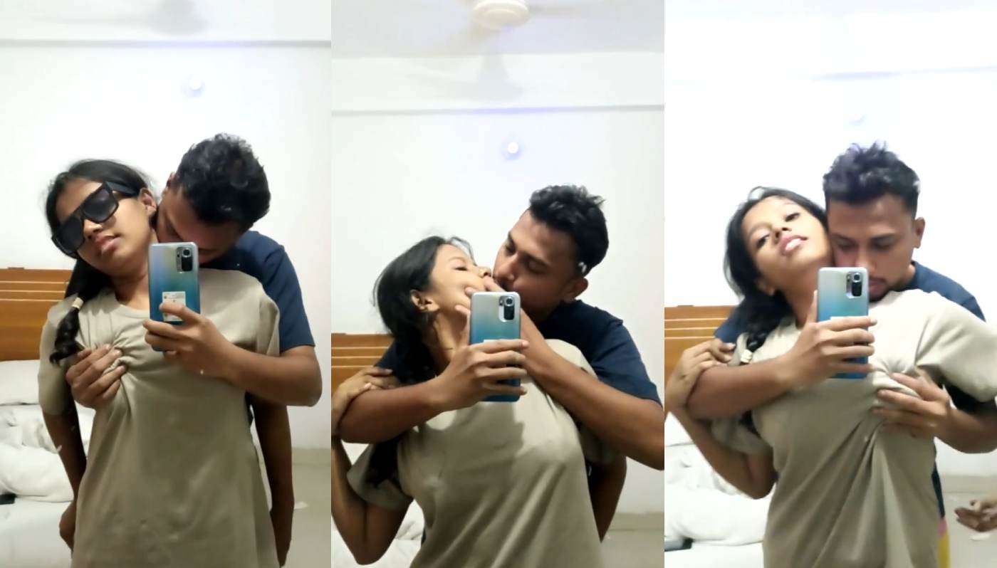 Horny Couple First Time Enjoying In OYO