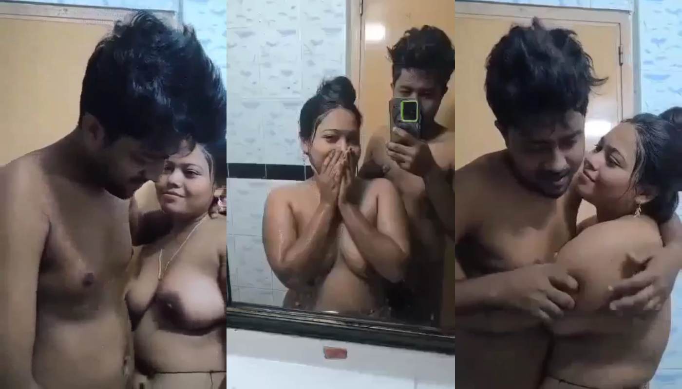 Couple fucking in bathroom