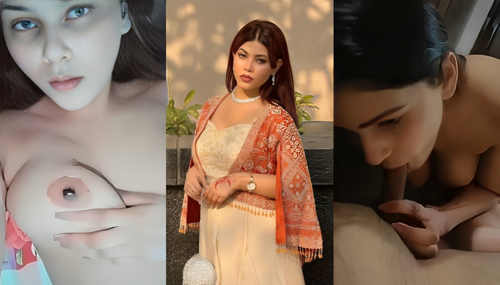 Horny Tiktoker Showing Sucking Dick