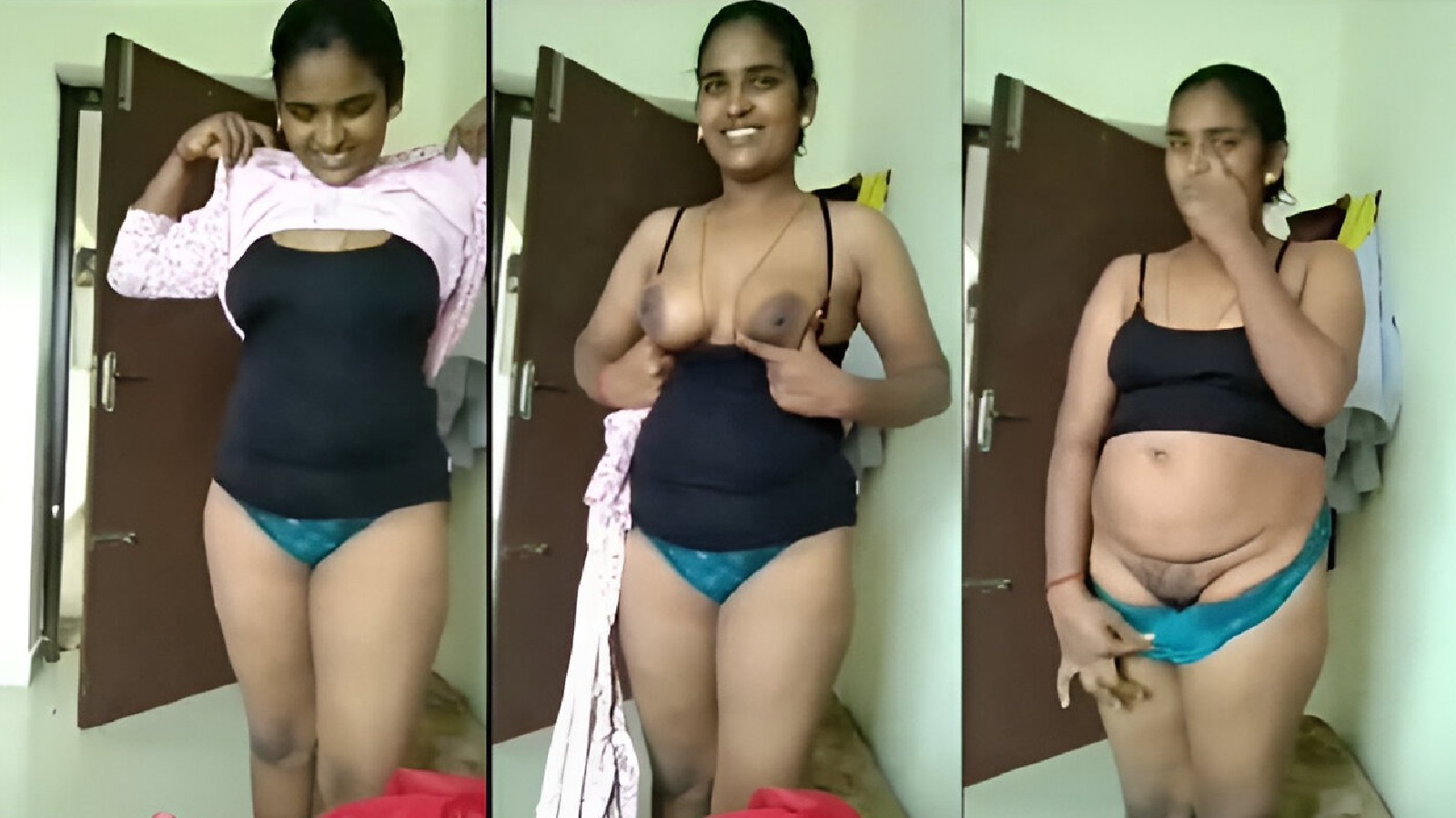 Tamil Wife Shows Her Boobs and Pussy MMS Video